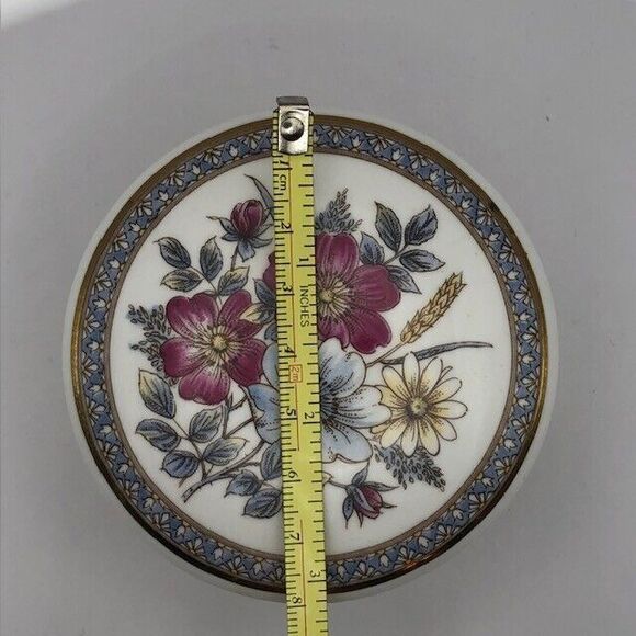 Georgian by Falcon China Porcelain Trinket Jewelry Box Staffordshire England - Picture 5 of 5